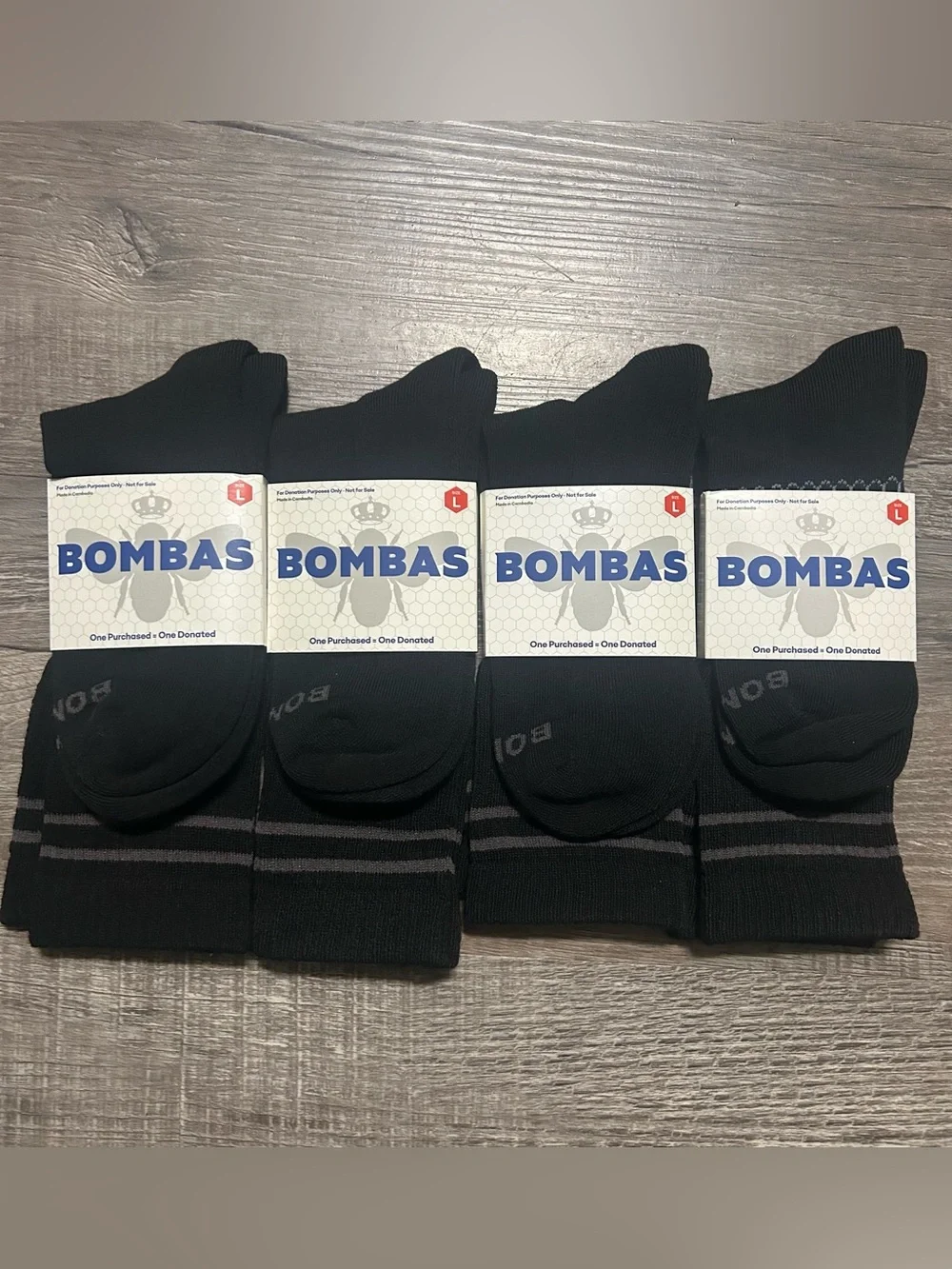 Bombas Men's Black Ankle Socks - Pack of 4
